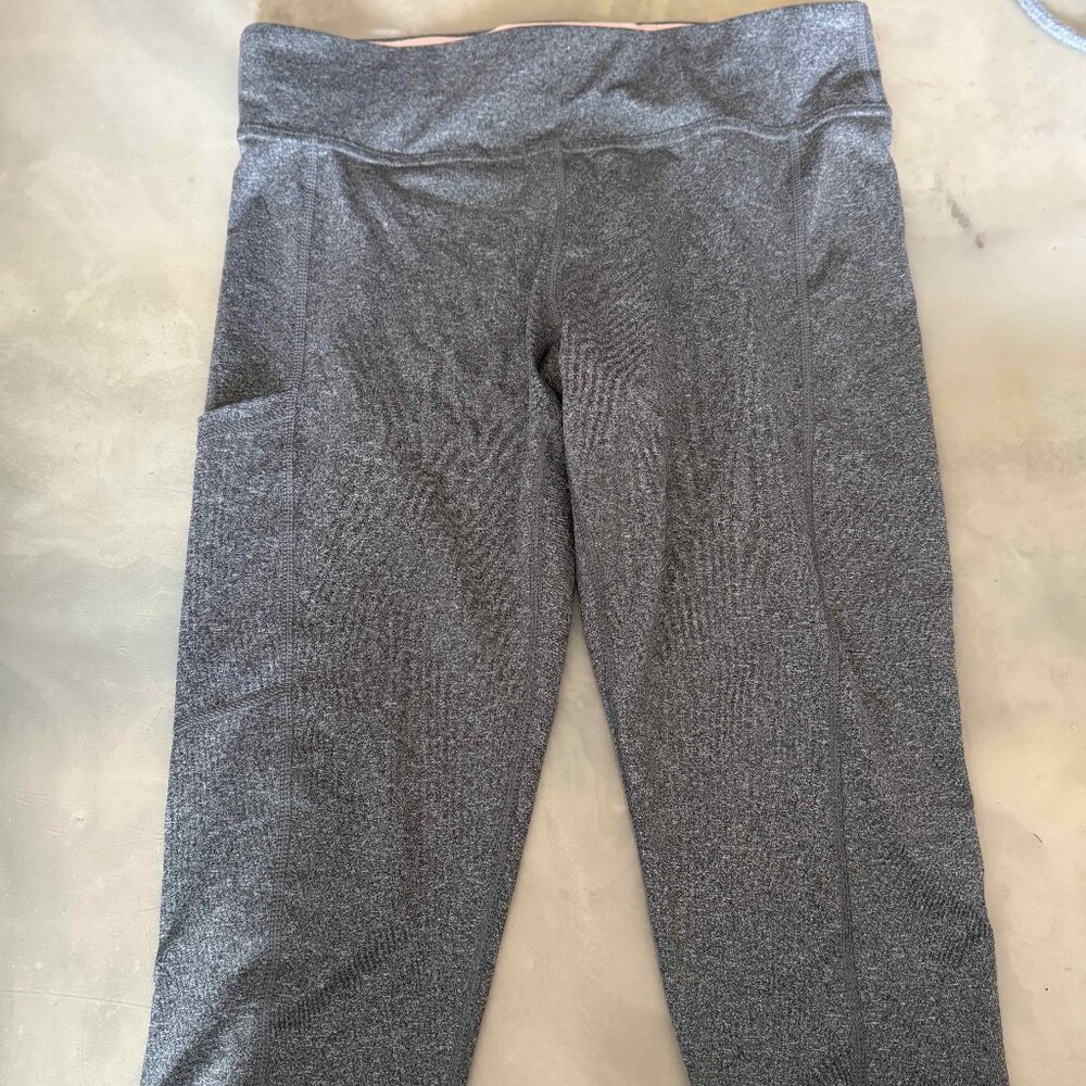 3/4 Sport Legging Gray Size Medium